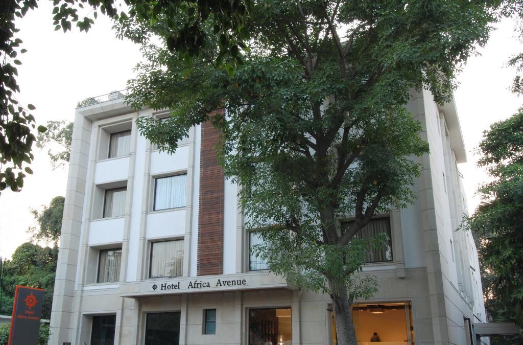 فندق Africa Avenue Gk - 1 نيودلهي المظهر الخارجي الصورة