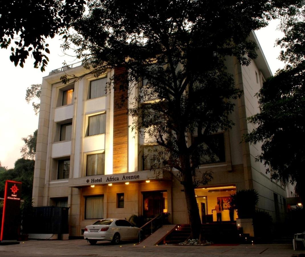 فندق Africa Avenue Gk - 1 نيودلهي المظهر الخارجي الصورة